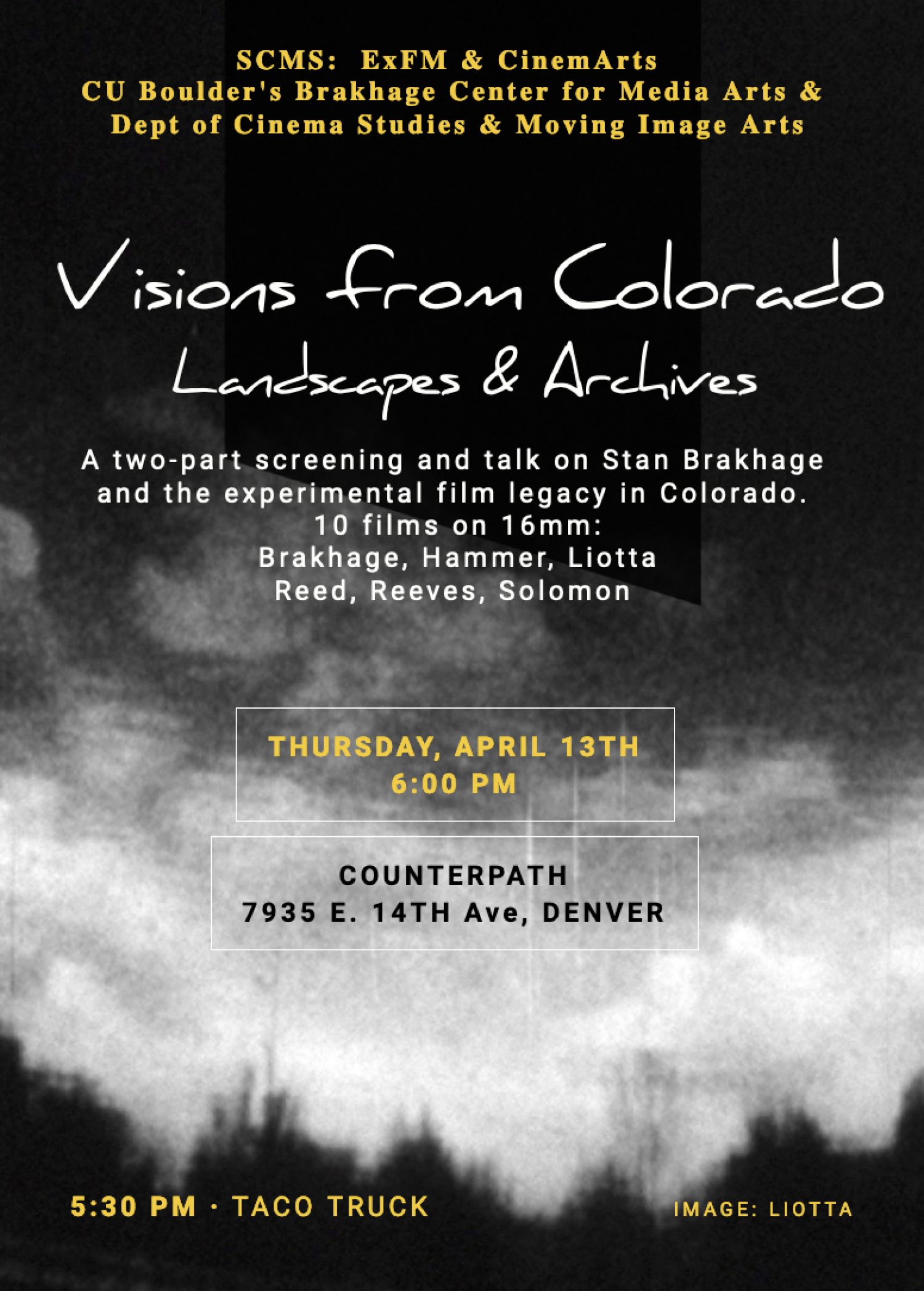 Visions from Colorado Poster