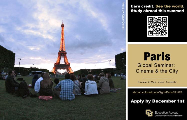 Paris Global Seminar Ad