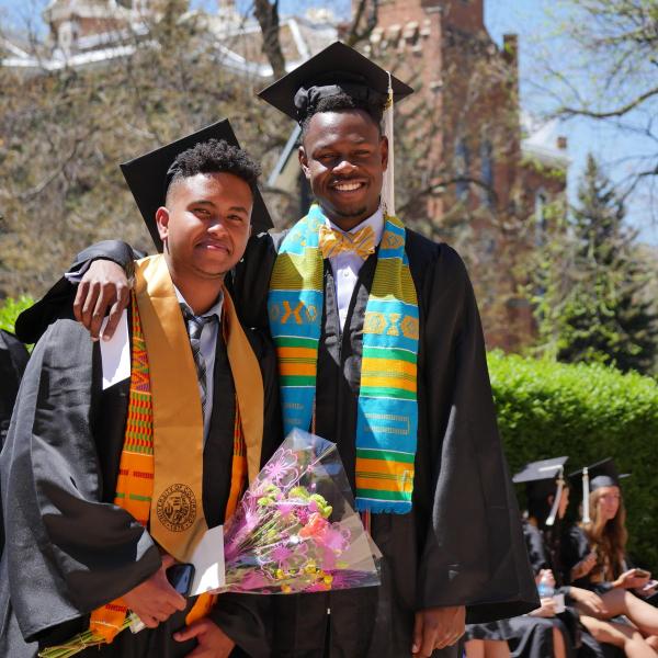 Students graduating