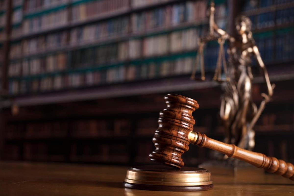 gavel in courtroom