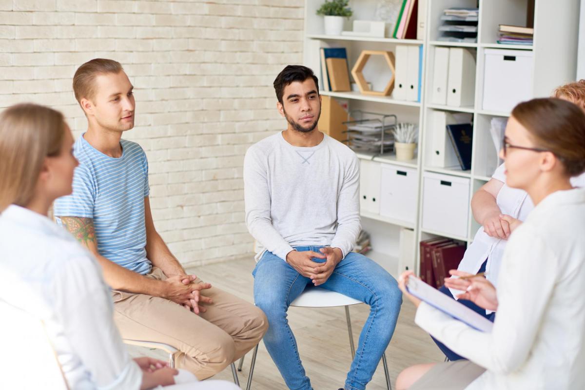Group counseling session