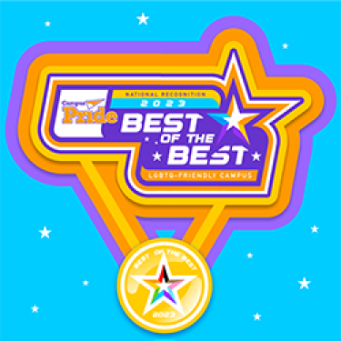 2023 National Recognition: Best of the Best LGBTQ-friendly Campus