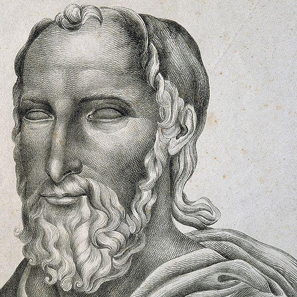 lithograph of caius plinius secundus, See page for author, CC BY 2.0 <https://creativecommons.org/licenses/by/2.0>, via Wikimedia Commons