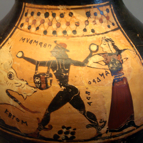 corinthian vase depicting perseus and andromeda, BishkekRocks, CC BY-SA 3.0 <http://creativecommons.org/licenses/by-sa/3.0/>, via Wikimedia Commons
