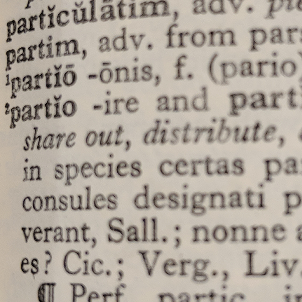 portion of a latin dictionary, ixlheo, CC BY-SA 4.0 <https://creativecommons.org/licenses/by-sa/4.0>, via Wikimedia Commons
