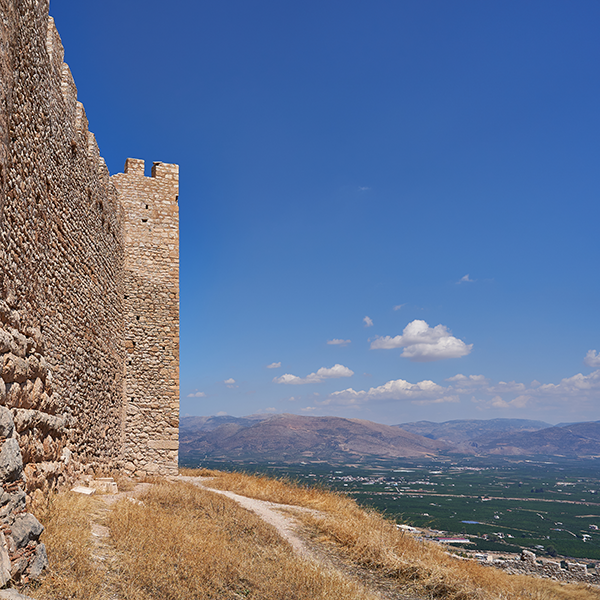 castle of argos in the argolid, George E. Koronaios, CC0, via Wikimedia Commons
