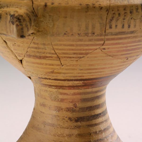 cup and pedestal