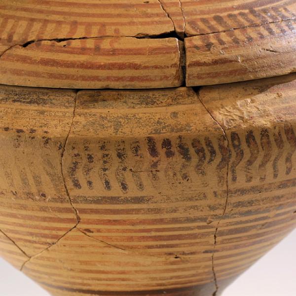 detail of cup and lid