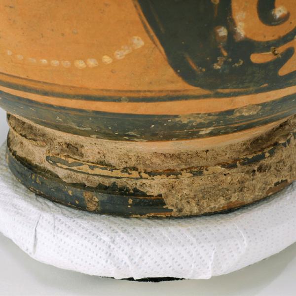 foot of vase
