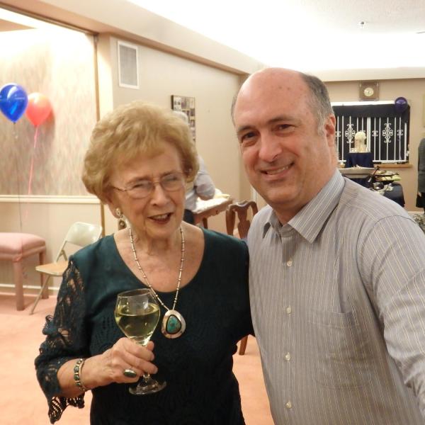 Joy King and Sherwin Little on the occasion of her 90th birthday