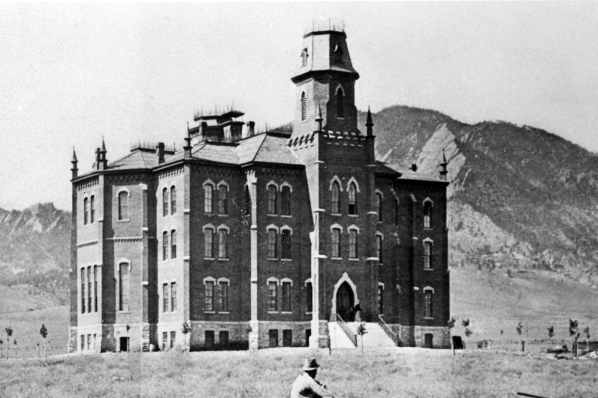 historic photo of old main