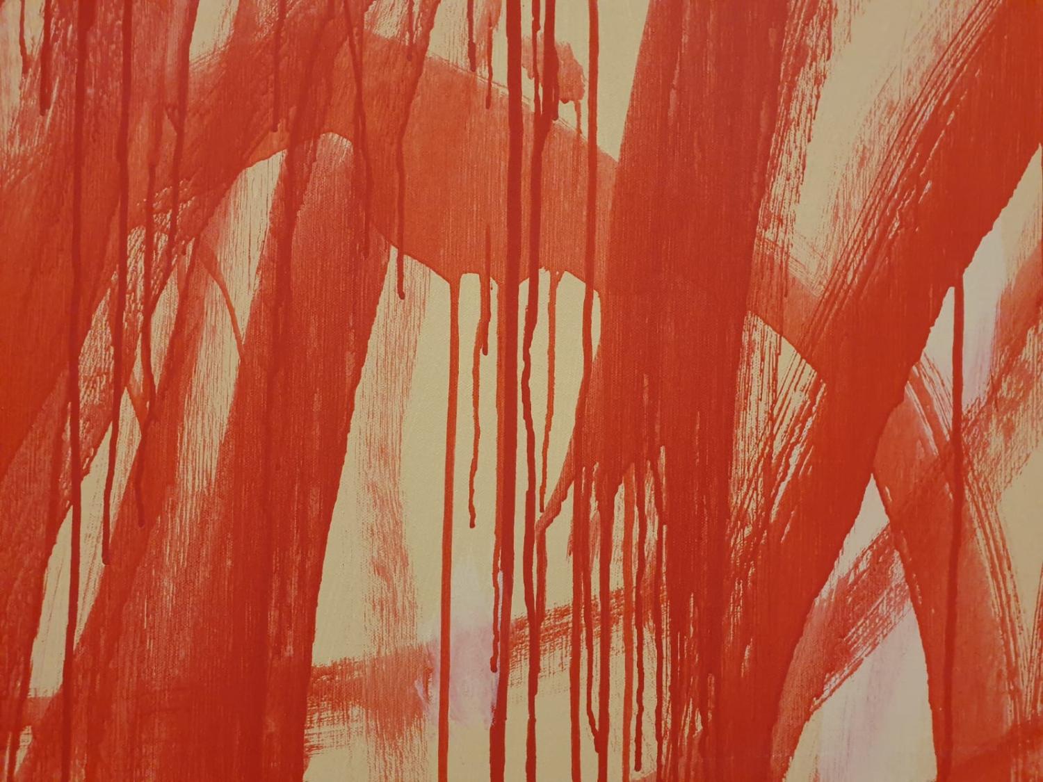 Detail from Cy Twombly’s “Bacchus”