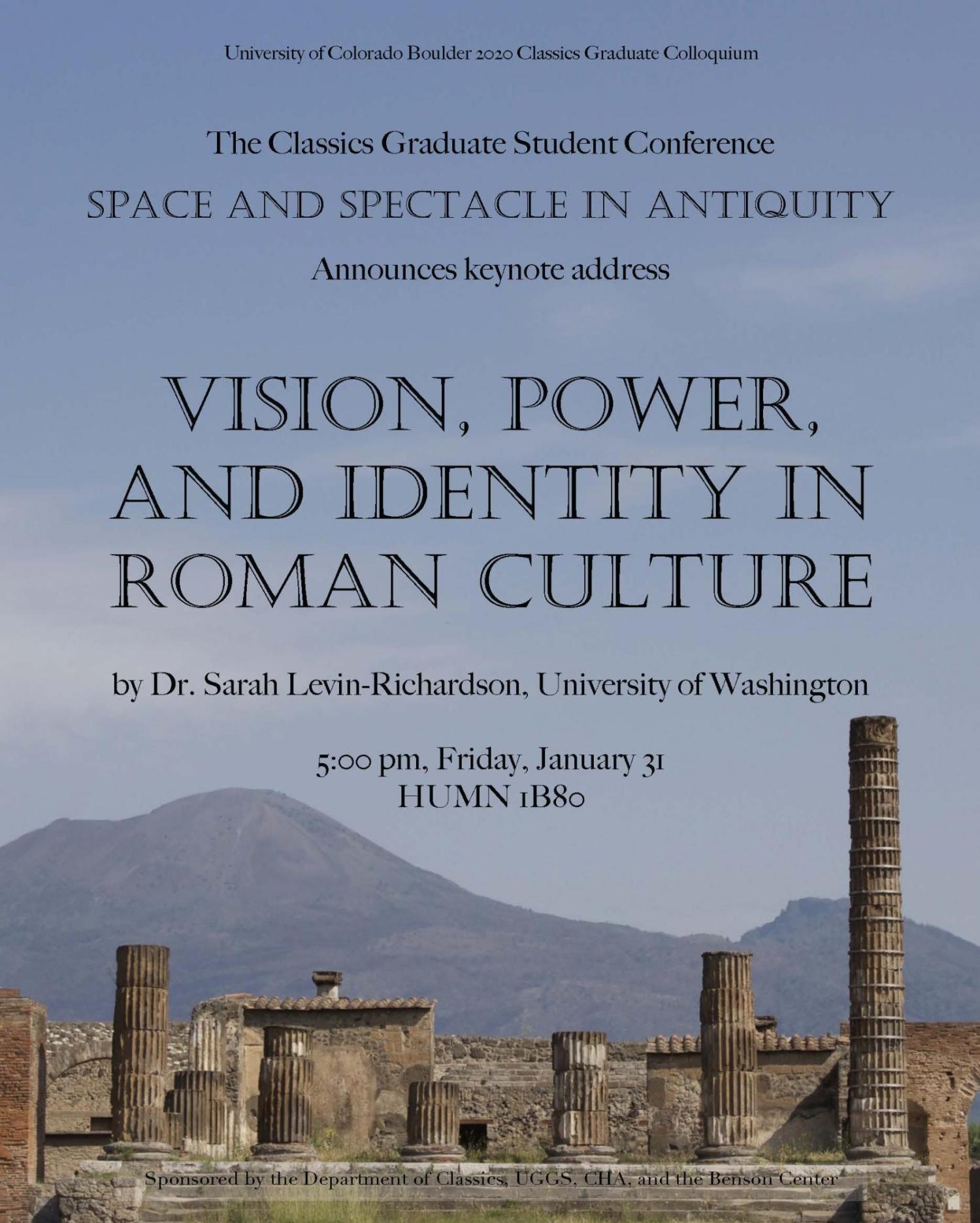 Space and Spectacle Keynote Poster