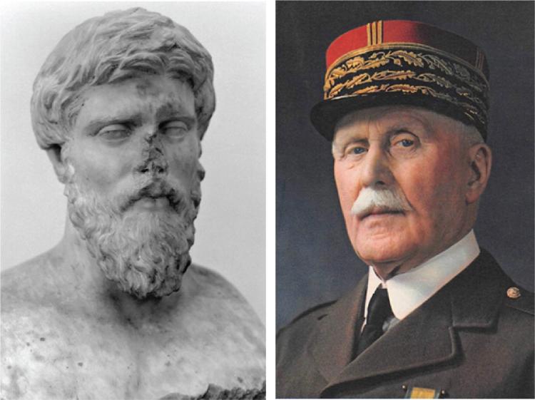 Phocion (left), Petain (right)