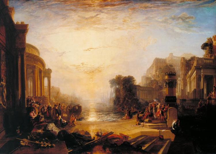 Joseph Mallord William Turner (1775-1851), The Decline of the Carthaginian Empire, Photo © Tate, Gallery, London