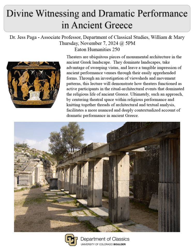 Event poster for Jess Paga's lecture