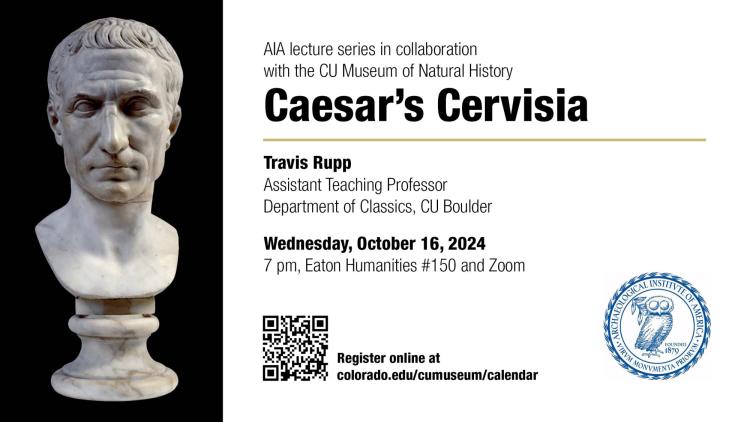 Flyer for Travis Rupp's AIA Lecture