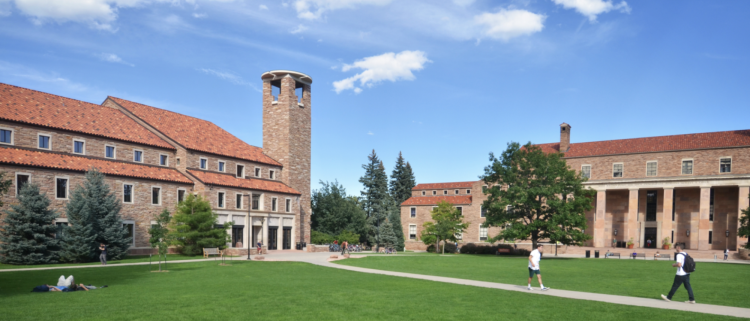 photo of Eaton Humanities and Norlin Library