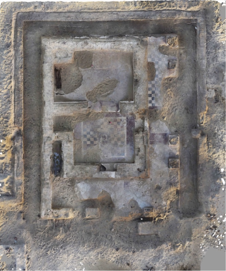 Painted Mausoleum Structure of the 1st/2nd centuries CE