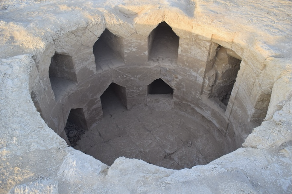 Catacomb style tomb, used by families in the Ptolemaic and Roman periods.