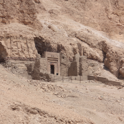 entrance of the tomb of senenmut in egypt, Edal Anton Lefterov, CC BY-SA 3.0 <https://creativecommons.org/licenses/by-sa/3.0>, via Wikimedia Commons