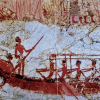 Depiction of an ancient boat