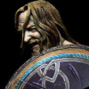 warrior with shield