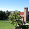 Eaton Humanities building from Norlin library