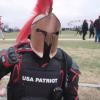 Jan 6 rioter wearing faux Greek helmet