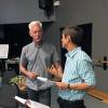 Instructor Lansfor teasching an actor