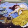 Fulvia in recline (Pavel Svedomsky (1849-1904))
