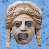 Picture of Greek stone mask