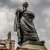 statue of ovid in constanta, romania, www.bdmundo.com, CC BY-SA 2.0 <https://creativecommons.org/licenses/by-sa/2.0>, via Wikimedia Commons