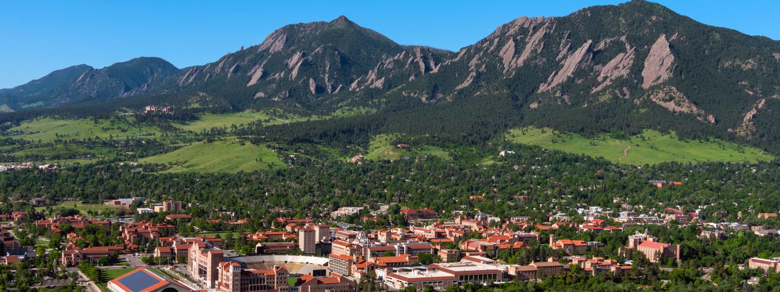 CU Boulder campus