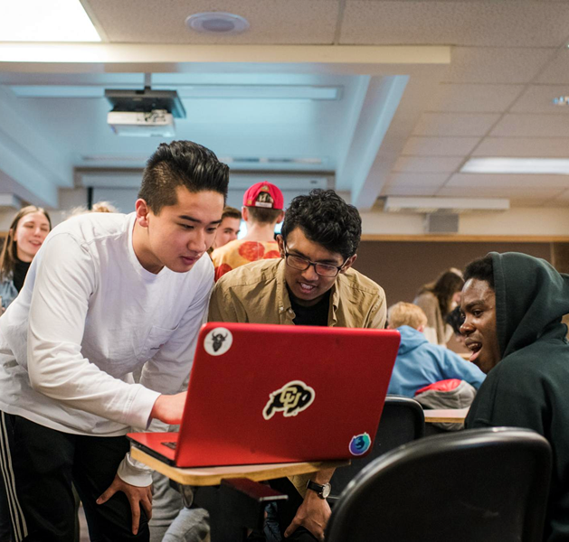 Students in class.