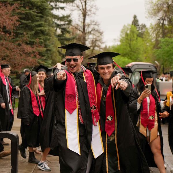 CMCI graduates celebrate as they head into the 2023 Commencement Ceremony
