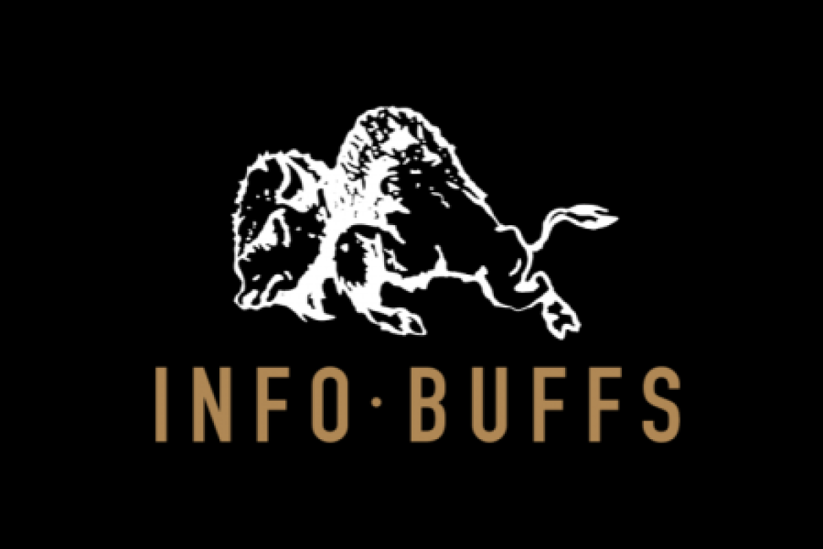 INFO Buffs logo.