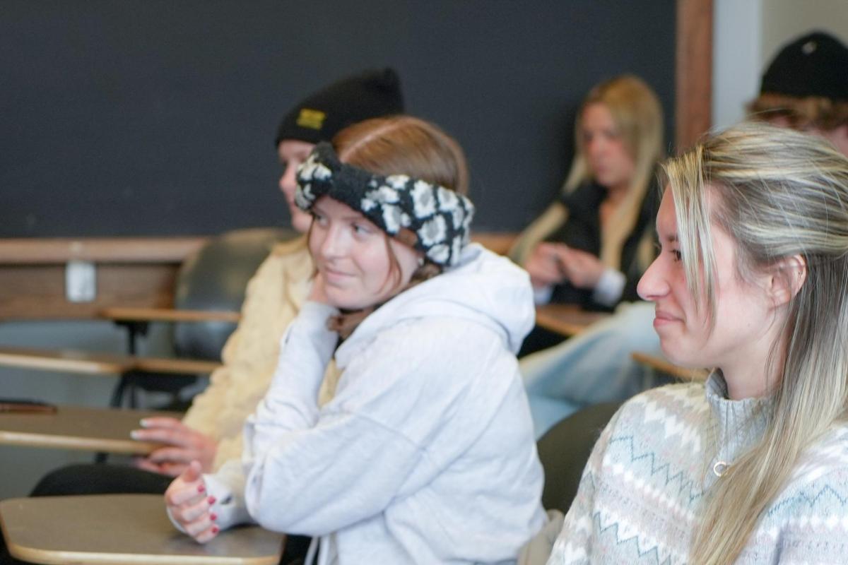 Students in class