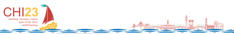 CHI 2023 logo.