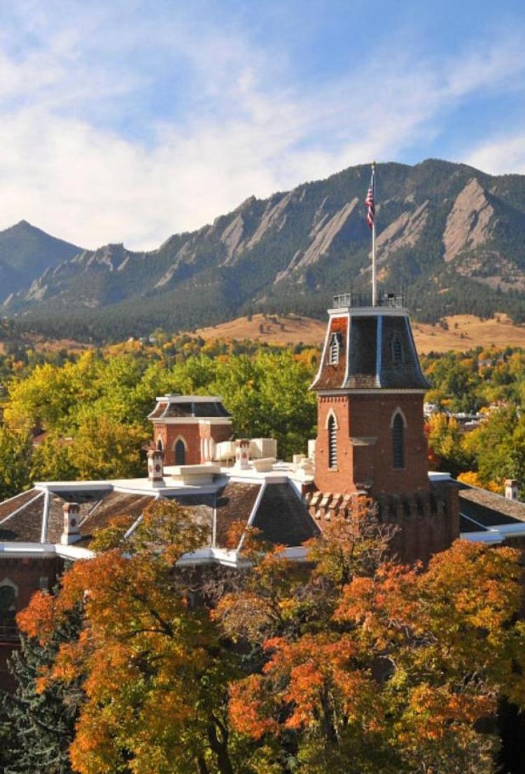 CU Campus in the Fall
