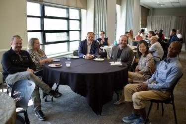 scholarship ceremony attendees