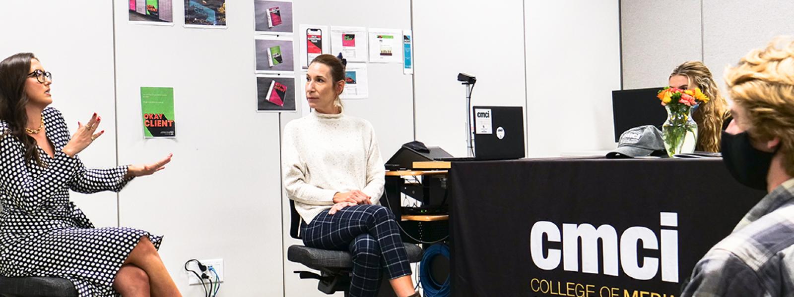 Savannah speaks to students