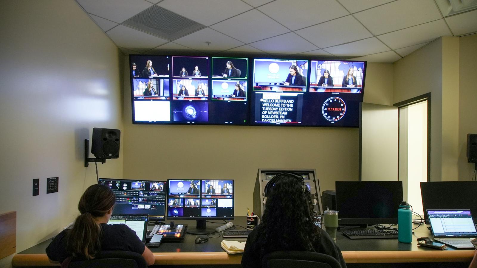 behind the scenes with the CBS4 news team