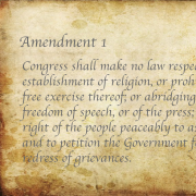 first amendment