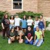 All of the students in Connections pose for a photo together on their first day.Featured from left to right: Top row - Isabella Herrera, Alexandra Corsino, Lhaten Wood, Jaena Moore, Sara Marquez, Johnita Smith, Salem Hill.Bottom Row - Estrella Hernandez, Annika Garr, Hannah Martin, Car'rie Robinson.