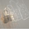 An image of a padlock being digitized.