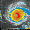 Hurricane on radar