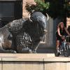Ralphie statue