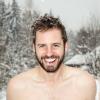 Scott Carney in the snow