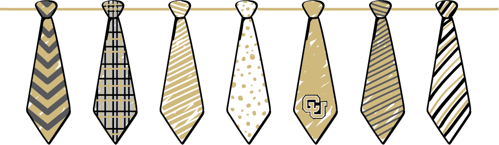 illustration of ties